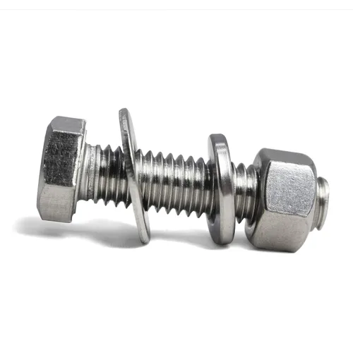 Miniatura 6 de Tornillos y tuercas de cabeza hexagonal, tornillos de 1/4-20 x 1-1/2 pulgadas, tornillos de tuerca, arandelas de bloqueo plano, perno de cabeza