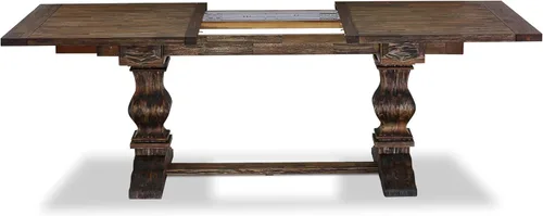Miniatura 5 de East West Furniture LAGA11-78-03 - Juego de mesa de comedor de 11 piezas, incluye una mesa de comedor rectangular con hojas extraíbles y 10 sillas