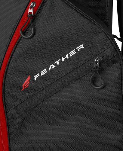 Miniatura 6 de Wilson Bolsa de Carrito de Golf Feather - Negro/Gris/Rojo