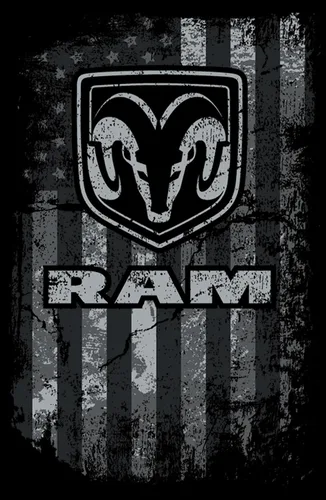 Miniatura 5 de JH DESIGN GROUP Sudadera con capucha Dodge Ram de 2 caras con la bandera estadounidense para hombre