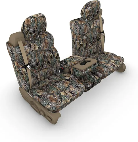 Miniatura 8 de Durafit Fundas para Asientos Hechas para ajustarse a Ford F150 Xcab 2004-2008 Delantero 40/20/40 Fundas para Asientos Impermeables con Camuflaje