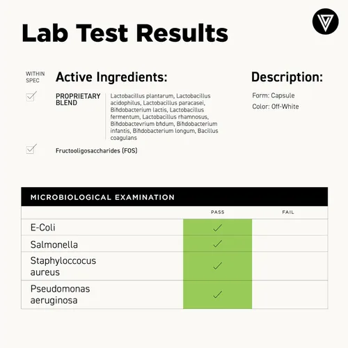 Miniatura 3 de Vital Vitamins Complejo probiótico para hombres y mujeres, 70 mil millones de UFC, fabricado con mezcla prebiótica, digestivo, salud intestinal
