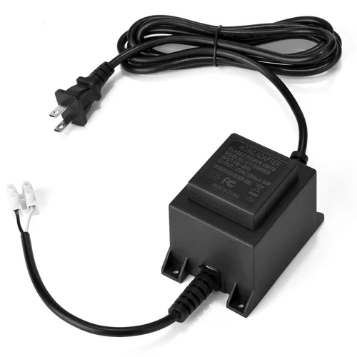 AGPtEK Transformador convertidor de voltaje 110/120V a CA 12V/5A, convertidor de fuente de alimentación impermeable de 60 vatios para luz de