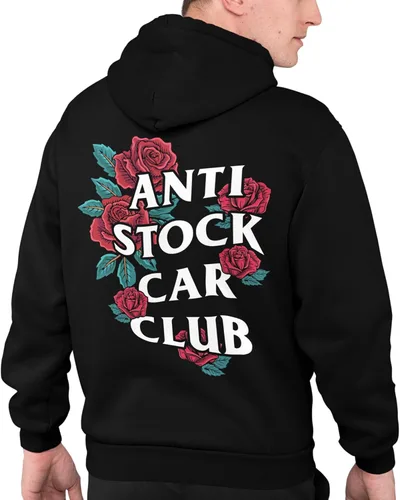 Miniatura 25 de STYLN Sudadera de manga larga con capucha Sudadera divertida con capucha unisex para adultos entusiastas del automóvil, camión, bicicleta, carreras