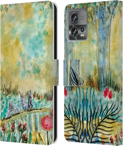 Miniatura 11 de Head Case Designs Officially Licensed Wyanne Half Light Nature 2 Leather Book Wallet Case Cover Compatible with Motorola Moto Edge 30 Fusion