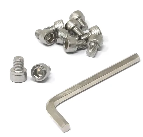 Miniatura 186 de iexcell 25 piezas M4 x 60/65/70/75/3.150 in paso de rosca 0.028 in acero inoxidable 304 cabeza hexagonal Tornillos Tornillos surtido Kit