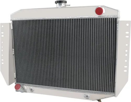 ALLOYWORKS Radiador de aluminio de 4 filas para Jeep Cherokee Wagoneer J10 J20 J-2500 J-2600 5.9 6.6L V8 GAS | All Aluminum Radiator. Superior