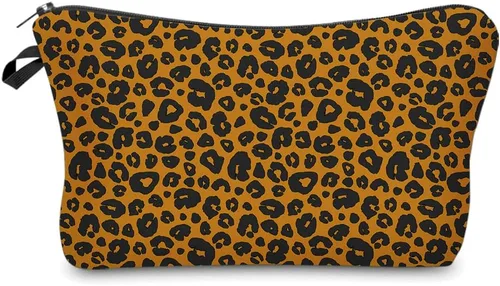 Miniatura 9 de Bolsas de cosméticos para mujeres, pequeña bolsa de maquillaje con girasol para bolso, bolsa de aseo de viaje, accesorios organizadores, neceser