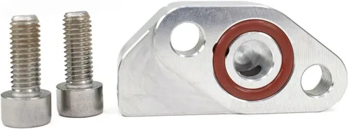Miniatura 5 de Motion Raceworks T4 / S400 / GT55 Turbo Low-Pro Brida de alimentación de aceite 21-10010