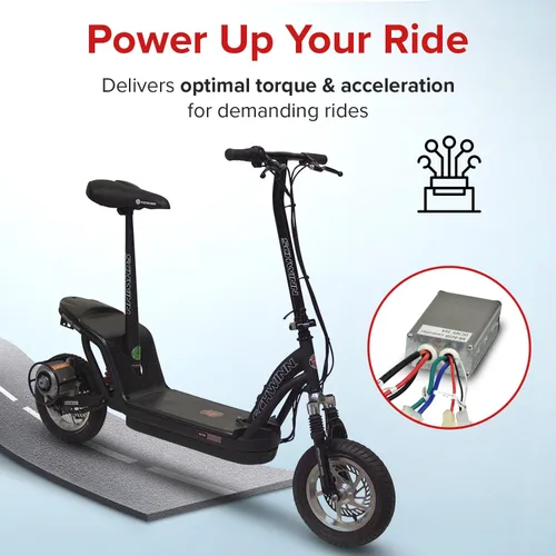 Miniatura 3 de Currie Controlador de 36 voltios y 30 amperios - con conector de acelerador de 5 pines para scooters eléctricos Schwinn S1000, S750, Ezip E1000 e