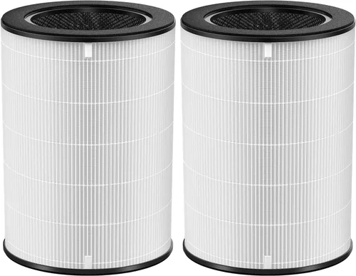 Miniatura 25 de Filtro de repuesto HE401 para purificador de aire Shark 4 compatible con purificador de aire con ventilador Shark 4 HE400, HE401C, HE401NP, HE402