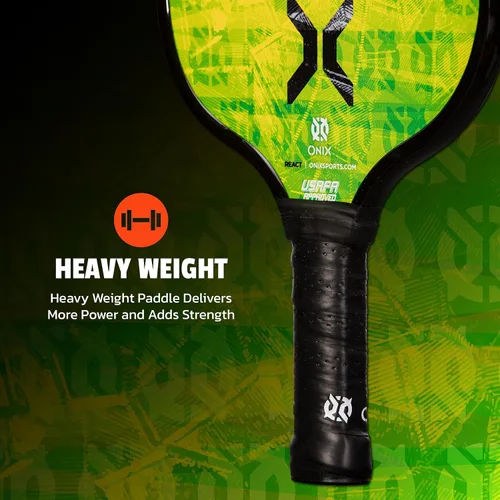 Miniatura 2 de Onix Palas de pickleball Legacy - Evoke XL y lágrima, React, Inferno, Voyager, Summit ONIX Graphite React - Verde