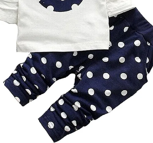 Miniatura 3 de Avidqueen Cute Toddler Baby Girls Clothes Set Long Sleeve T-Shirt and Pants Kids 2pcs Outfits
