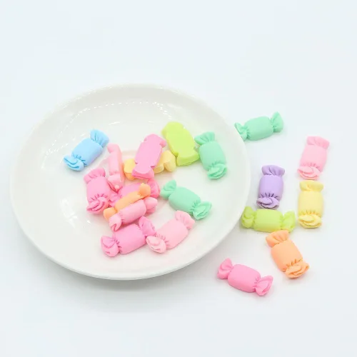 Miniatura 3 de 20 paletas de dulces kawaii, varios adornos de resina con parte trasera plana, suministros para manualidades, álbumes de recortes, decoración
