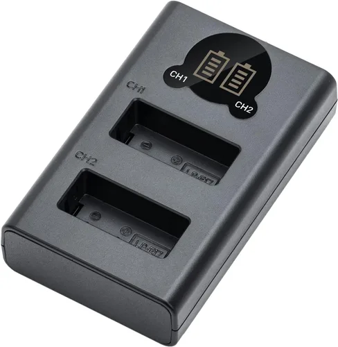 Kimaru Cargador de batería LP-E17, cargador LCD de doble ranura para Canon EOS RP R8 R10 R50 M3 M5 M6 200D 200DII 77D 750D 760D 800D 8000D Rebel T8i