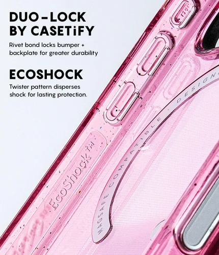 Miniatura 6 de CASETiFY Impact - Funda para iPhone Air [delgada/compatible con Magsafe / 8.2 pies, protección contra caídas de grado militar 4X], babes y lazos