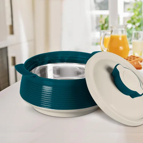 Miniatura 4 de MILTON Venice 2000 - Cacerola de acero inoxidable de doble pared con aislamiento de poliuretano, mantiene la comida caliente y fresca para Roti