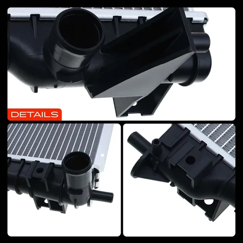 Miniatura 9 de A-Premium Conjunto de radiador de refrigerante del motor compatible con Ford Mustang 2005 2006 2007 2008 2009 2010 2011 2012 2013 2014, 3.7L 4.0L
