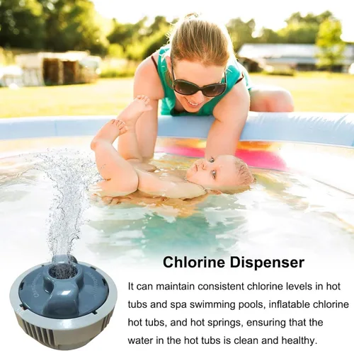 Miniatura 6 de P05345 P03821 Sistema dispensador de cloro químico, dispensador químico compatible con Coleman Saluspa para bañera de hidromasaje spa y hidromasaje