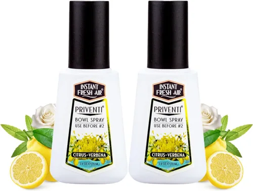 Miniatura 24 de Priventi - Spray para inodoro y baño eliminador de olores para hombres, hasta 120 usos, eliminación de olores de tamaño de viaje para #2 - Para