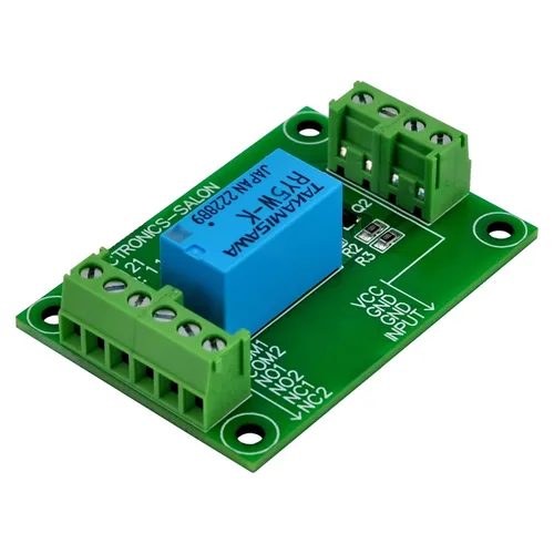 Miniatura 2 de ELECTRONICS-SALON Módulo de relé de señal DPDT, 5Vdc, relé RY5W-K. ha ensamblado.