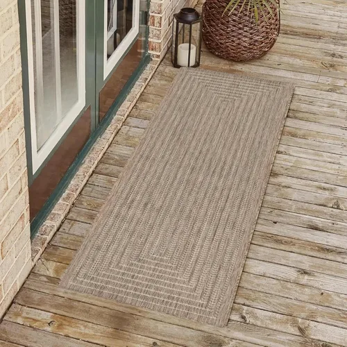 Miniatura 19 de Adiva Rugs Alfombra de área para interiores y exteriores, resistente a la intemperie, fácil de limpiar, resistente a las manchas para comedor, patio