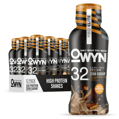 Miniatura 8 de OWYN Pro Elite - Batido de proteínas veganas a base de plantas, 0.11 oz de proteína, omega-3, prebióticos, superalimentos verdes para entrenamiento