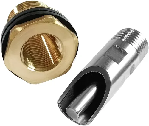 Miniatura 7 de Joywayus 3 bebederos automáticos de acero inoxidable para pezón de cerdo + 3 conectores de tanque de agua de latón para mamparo + 1 kit de abridor