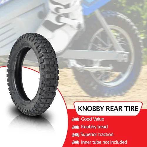 Miniatura 2 de AlveyTech Neumático de repuesto de 12-1/2 x 2.75 pulgadas, para Razor MX350 y MX400 Dirt Rocket, motocicleta eléctrica, mini bicicleta, scooter