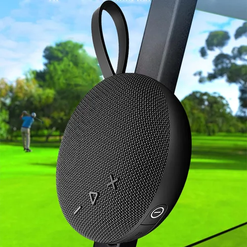 Altavoz Bluetooth magnético de 6 W con sonido HiFi con reproducción de tarjeta TF, micrófono integrado, BT5.3, emparejamiento TWS, IPX6 impermeable,
