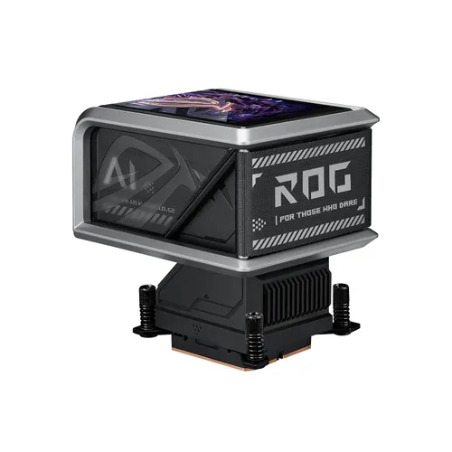 Miniatura 4 de ASUS ROG RYUO IV 360 ARGB con pantalla AMOLED curvada móvil de 6.67 pulgadas que admite video de efecto 3D o estadísticas de sistema