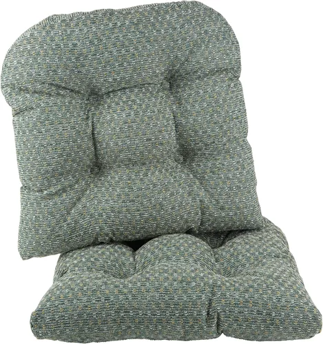 Miniatura 123 de Klear Vu Gripper Overstuffed - Cojines universales antideslizantes para silla de comedor para decoración de cocina o uso de oficina, almohadilla