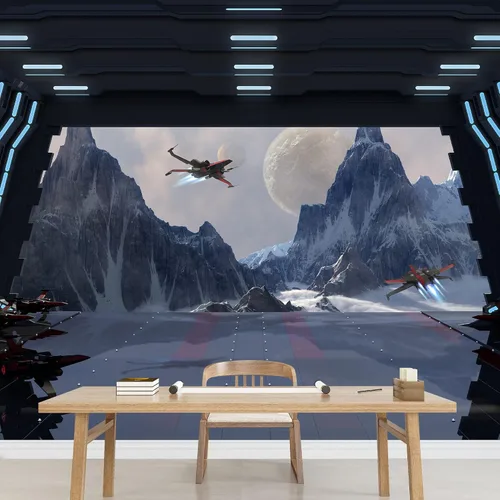Miniatura 32 de wall26 - Papel mural autoadhesivo para pared (tamaño grande), diseño de impresión del futuro