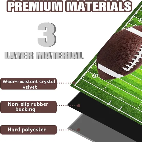 Miniatura 4 de Gaming Chair Mat for Hardwood Floor 36"X 48" Heavy Duty Office Desk Chair Rug for Under Game Rolling Chairs Computer Decor Protect Mats Low Pile