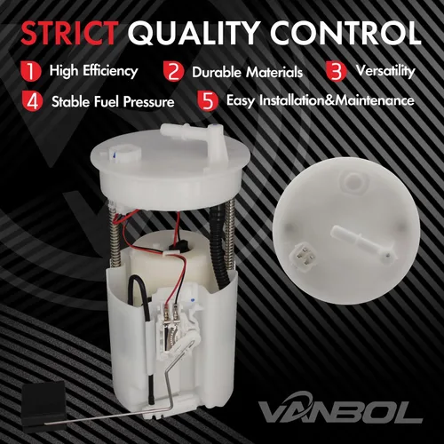 Miniatura 4 de Conjunto de módulo de bomba de combustible eléctrica compatible con Honda Accord 2008-2012 2009-2014 Acura TSX L4 2.4L reemplaza FG0912 E8922M