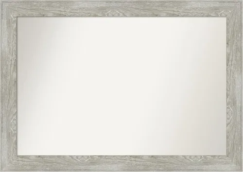 Miniatura 100 de Amanti Art Espejo personalizado, espejo de baño Alexandria Greywash, espejo de pared o espejo de tocador de baño sobre el fregadero