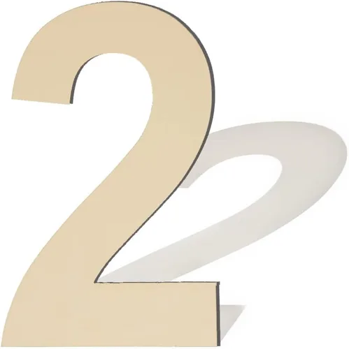 Miniatura 50 de Números de madera sin acabar - 3 grande de 15 pulgadas, en blanco y grande para manualidades de bricolaje, decoraciones de bodas y fiestas de Número