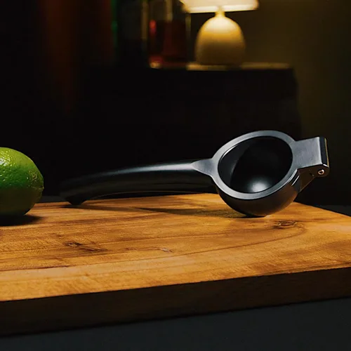 Miniatura 5 de Viski Exprimidor de cítricos negros, exprimidor de cítricos, exprimidor de limón para cócteles, accesorios de bar, exprimidor de lima negro mate