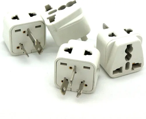 Miniatura 6 de Adaptador de corriente universal internacional convertidor de punta de enchufe - Convertir Europa, EU/UK/CN/AU a Estados Unidos - Ideal