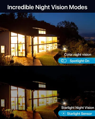 Miniatura 3 de ZOSI Sistema de cámara de seguridad PoE de 8 canales 4K con audio, 4 cámaras PoE para interiores y exteriores de 8 MP, visión nocturna a