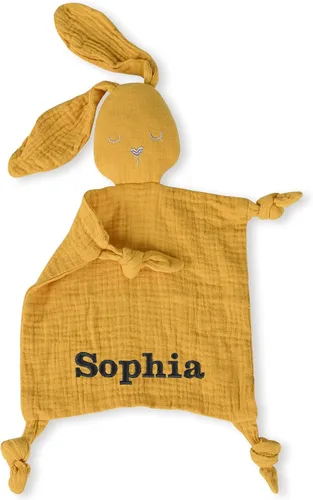 Miniatura 10 de Bear Loveys para bebés, mantas de seguridad para bebés, suaves para niños y niñas, regalos para baby shower, regalos personalizados para bebés