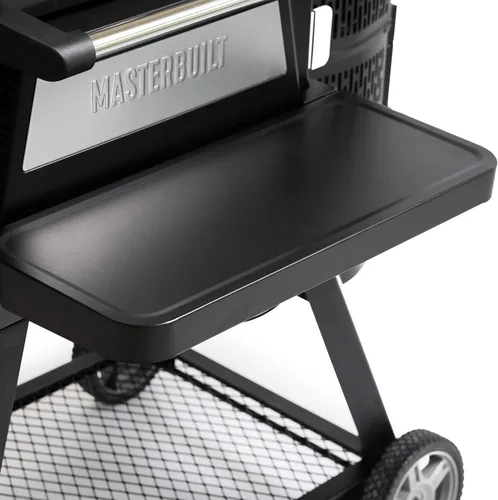Masterbuilt Gravity Series 560 - Parrilla de carbón digital y ahumador con recubrimiento en polvo de acero para fuente de fuente para soportar hasta