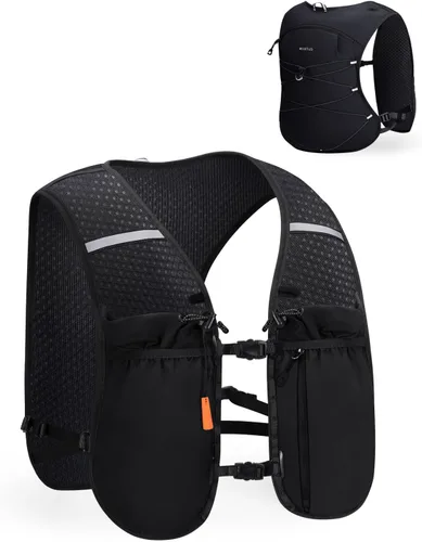 Miniatura 11 de ECOHUB Mochila de hidratación para correr, mochila ligera de hidratación para senderismo, ciclismo, maratón, mochila para mujeres y hombres