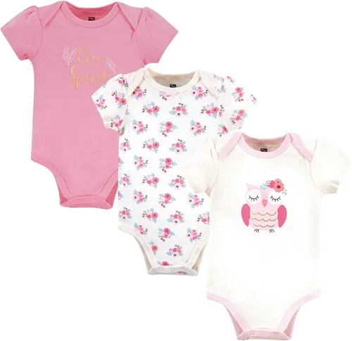 Miniatura 216 de Hudson Baby baby-girls Cotton Bodysuits 3-pack