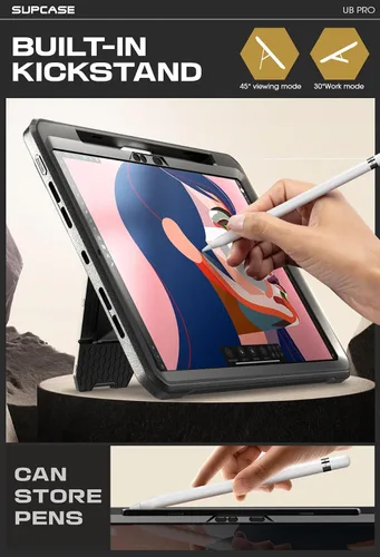 Miniatura 4 de SUPCASE Funda para iPad Pro de 13 pulgadas M5/M4 (2025/2024) con soporte para lápiz (Unicorn Beetle Pro)