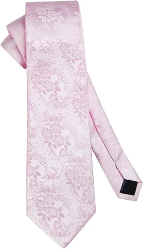 Miniatura 35 de Corbatas florales tejidas clásicas para hombre, corbata cuadrada de bolsillo, corbatas formales para hombres, boda con pañuelo