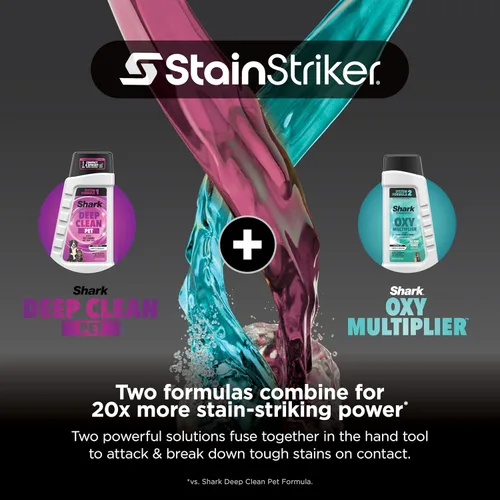 Miniatura 3 de Shark StainStriker HairPro Limpiador portátil de alfombras, tapicería y alfombras 4 herramientas Autolimpieza Perfecto para mascotas