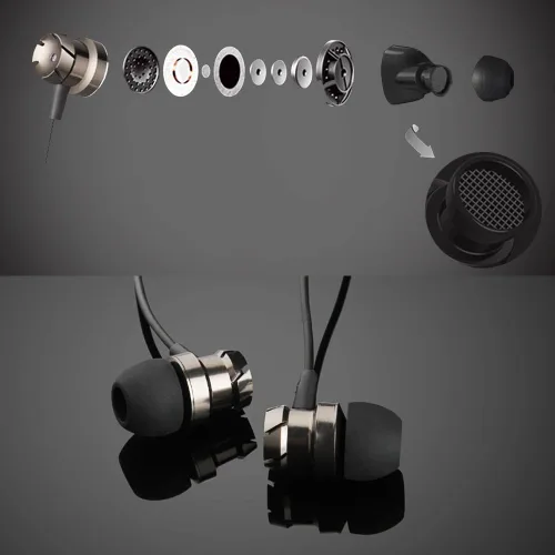 Miniatura 5 de SourceTon Paquete de 3 auriculares con cable con micrófono y control remoto, auriculares intrauditivos estéreo con aislamiento de ruido sin enredos