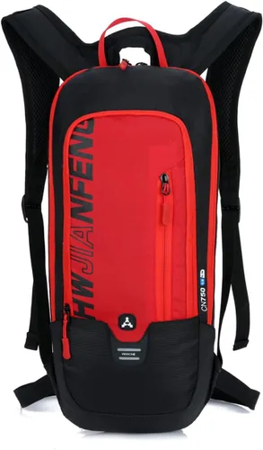 Miniatura 9 de WINDCHASER Mochila de ciclismo, mochila de bicicleta de 10 L, bolsa impermeable transpirable para viajes al aire libre, senderismo, escalada, Negro