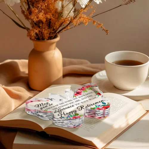 Miniatura 3 de Chunful Regalos Felices de Jubilación para Mujeres y Hombres Que Te Enorgullezca Recuerdo y Pisapapeles Placa de Jubilación Inspiradora Regalos